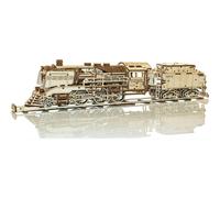 [WR323] Wooden City Modélisme en Bois 558 Pièces Express en bois + Tender ave...