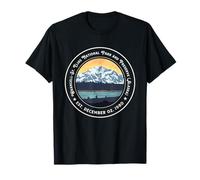 Wrangell St Elias National Park Camping Mountain Randonnée Club T-Shirt