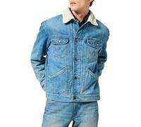 Wrangler 124mj Sherpa Veste, Sage Wash, XL Hommes