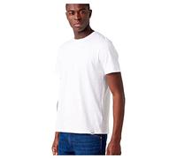 Wrangler 2 Pack Tee Chemise, White, Medium pour des Hommes