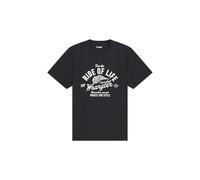 Wrangler Americana Tee T-Shirt, Faded Black, XL Hommes