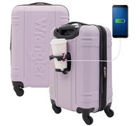 Wrangler Astral Bagages rigides Lilas, Cabine de 50,8 cm, Lilas, Cabine de 50,8 cm, Bagage à Main Astral Rigide de 50,8 cm, Lilas, 20-inch Carry-on, Bagage Cabine Rigide Astral 20 po