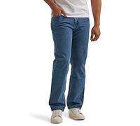 Wrangler Authentics Classic 5-Pocket Relaxed Fit Jean, Dark Stonewash Flex, 54W x 32L Homme