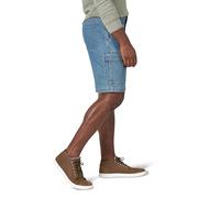 Wrangler Authentics Classic Cargo Stretch Short, Denim Teinte Moyenne, 4 Homme