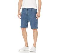 Wrangler Authentics Short en Jean Comfort Flex, Délavé Clair, 52 Homme