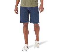 Wrangler Authentics Short en Jean Comfort Flex, Dark Stonewash, 44 Homme