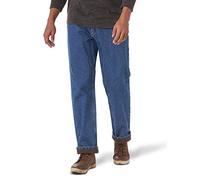 Wrangler Authentics Fleece Lined Five Pocket Jean Pantalon décontracté, Délavé, 38W / 32L Homme