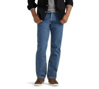 Wrangler Authentics Jean à Taille Flexible Confortable régulière, Coupe Classique, Vaqueros Con Corte Normal Y Cintura Cómoda. Lot de 2 1, Délavé Clair, W34/L34 Homme
