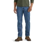 Wrangler Authentics Men's Classic Regular Fit Jean, Stonewash Mid, 35x30