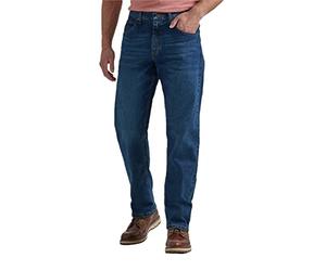 Wrangler Authentics Jean pour Homme Classique, Coupe Droite, 5 Poches, 40W x 32L