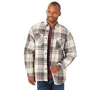 Wrangler Authentics Long Sleeve Sherpa Lined Shirt Jacket Chemise Homme