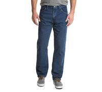 Wrangler Authentics Mens Big & Tall Classic Relaxed Fit, Jeans Homme, Dark Stonewash, 30W / 32L