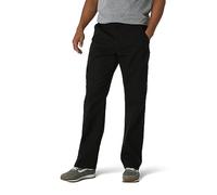 Wrangler Authentics Men's Classic Cargo Pant Black Twill 38W x 32L