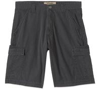 Wrangler Authentics Men's Classic Relaxed Fit Cargo Short, Anthracite Ripstop, 36
