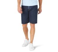 Wrangler Authentics Men's Classic Relaxed Fit Five Pocket Jean Short, Dark Rinse, 33