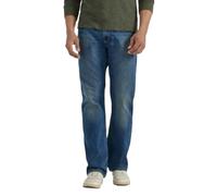 Wrangler Authentics Men's Premium Relaxed Fit Boot Cut Jean, Medium Indigo, 42x32