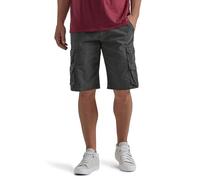Wrangler Authentics Men's Premium Relaxed Fit Twill Cargo Short, Anthracite Twill, 40