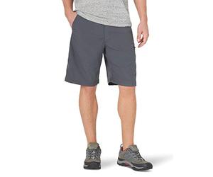 Wrangler Authentics Performance Side Elastic Utility Short, Carbonite, 44 Homme