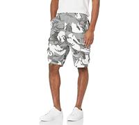 Wrangler Authentics Premium Twill Cargo Short (Bennard), Blanc/Effet Camouflage, 48 Homme