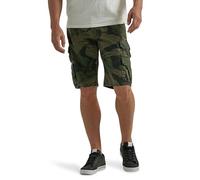 Wrangler Authentics Authentics Short Cargo pour Homme, Camouflage Vert forêt, 33W