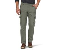 Wrangler Authentics Regular Tapered Cargo Pant Pantalons, Olive, 34 W/30 L Homme