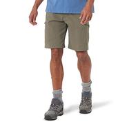 Wrangler Authentics Short Cargo Confortable pour Homme, Vert Terre, 33