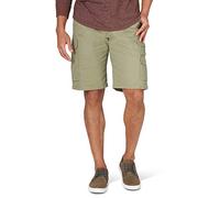 Wrangler Authentics Short Cargo en sergé Extensible pour Homme, Aloe, 58 FR