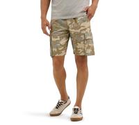 Wrangler Authentics Short Cargo pour Homme, Camouflage Gris Neutre Jungle, Taille XL