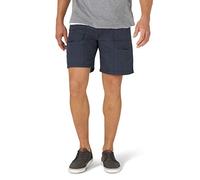 Wrangler Authentics Short de randonnée Utilitaire en Toile pour Homme, Newport Bleu Marine, 44