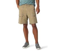 Wrangler Authentics Short de randonnée Utilitaire en Toile pour Homme, Noix de Muscade, 46