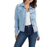 Wrangler Authentics Stretch Denim Jacket Veste en Jean, Délavé Clair, S Femme