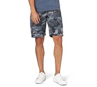 Wrangler Authentics Stretch Twill Cargo Shorts, Camouflage Turbulence, 50 Homme