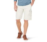 Wrangler Authentics Short Cargo élastique en sergé, Pelican, 28 Homme
