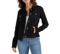 Wrangler Authentics Stretch Denim Jacket Veste en Jean, Noir, S Femme