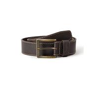 Wrangler STITCHED BELT Ceinture Homme Marron (Brown) 95