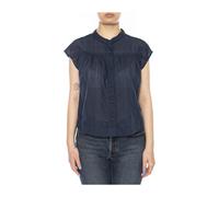 Wrangler - Blouses - Femme - Blouses et Chemises - Bleu - Taille: 38 FR