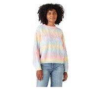 Wrangler Cable Knit Sweater, Sick Pink, XL Femme