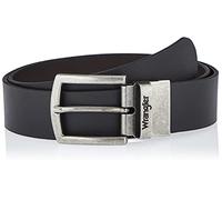Wrangler Ceinture Sided Cuir Réversible Noir 105 cm Homme