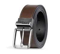 Wrangler Ceinture réversible en cuir pour homme, marron et noir, taille unique, coupe pour s'adapter, marron noir, taille unique
