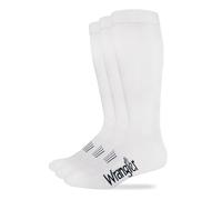 Wrangler Chaussettes Western Boot (3 Paires), Blanc, XL (Lot de 3) Homme