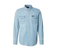WRANGLER Chemise bleu clair, Taille L