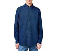 Wrangler - Chemise Homme - Coupe Regular - Oxford Shirt - Gris