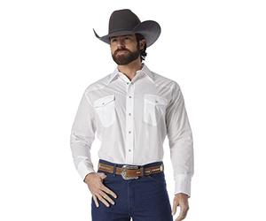 Wrangler - Chemise Homme - Coupe Slim - Western Shirt - Mid Stone