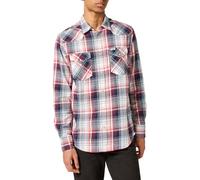 Wrangler Chemise Western pour Homme, Red Blue., L