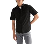 Wrangler Chemise Western SS pour Homme, Noir rincé, XXL
