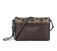 Wrangler Clutch Wristlet Purse Western Crossbody Bags Embroidered Wallet for Women Cell Phone Purse,WG51-181CF