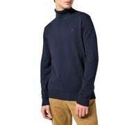 Wrangler Col roulé Maillot de survêtement, Bleu Marine, M Homme