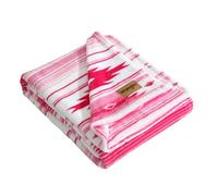 Wrangler - Couverture, literie en Peluche Super Douce de qualité supérieure, décoration d'intérieur Occidentale, Inspiration Yellowstone, certifié Oeko-Tex (Rose Sable de Coyote, 50 x 60 cm)