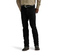 Wrangler Cowboy Cut Active Flex Slim Fit Jean, Noir, 42W x 30L Homme