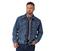 Wrangler Cowboy Cut Western Unlined Denim Jacket Veste en Jean, Bleu, L Homme